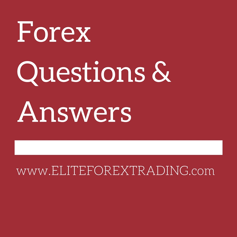 Forex trading questions