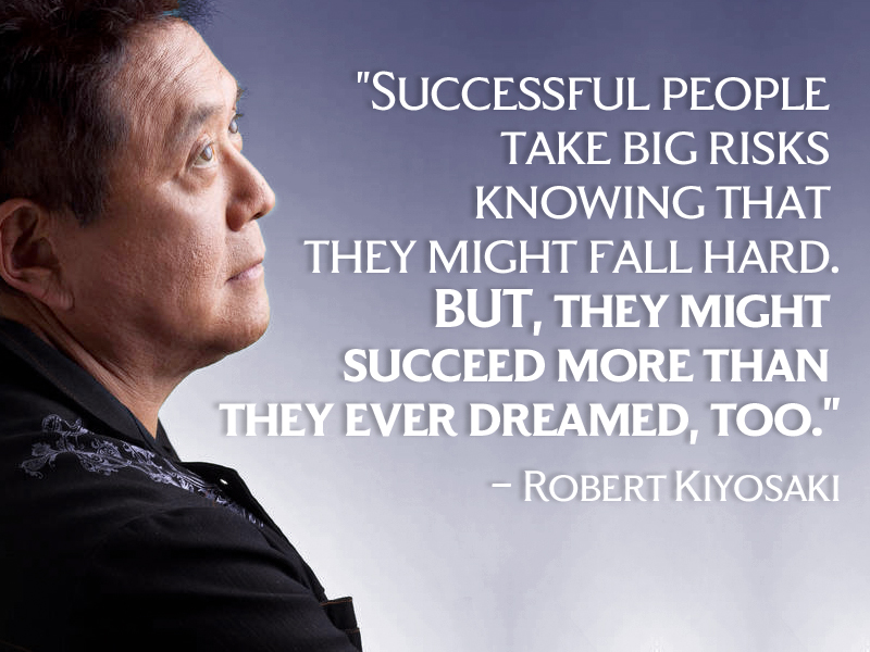 Robert Kiyosaki Investing Quote
